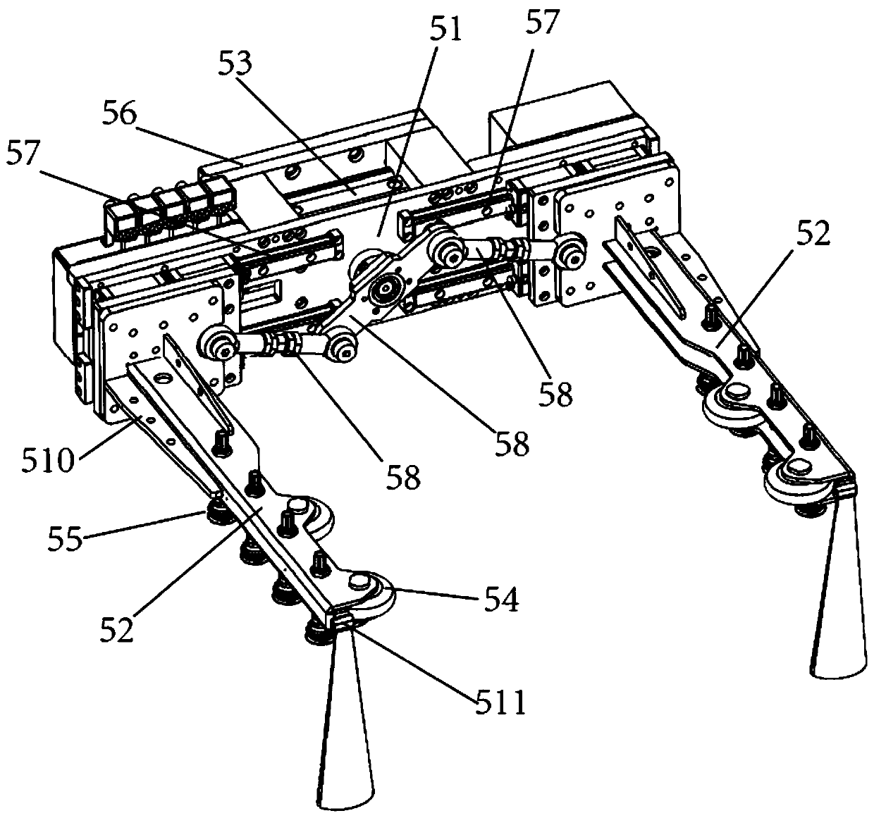 Double-line shared feeding assembly line