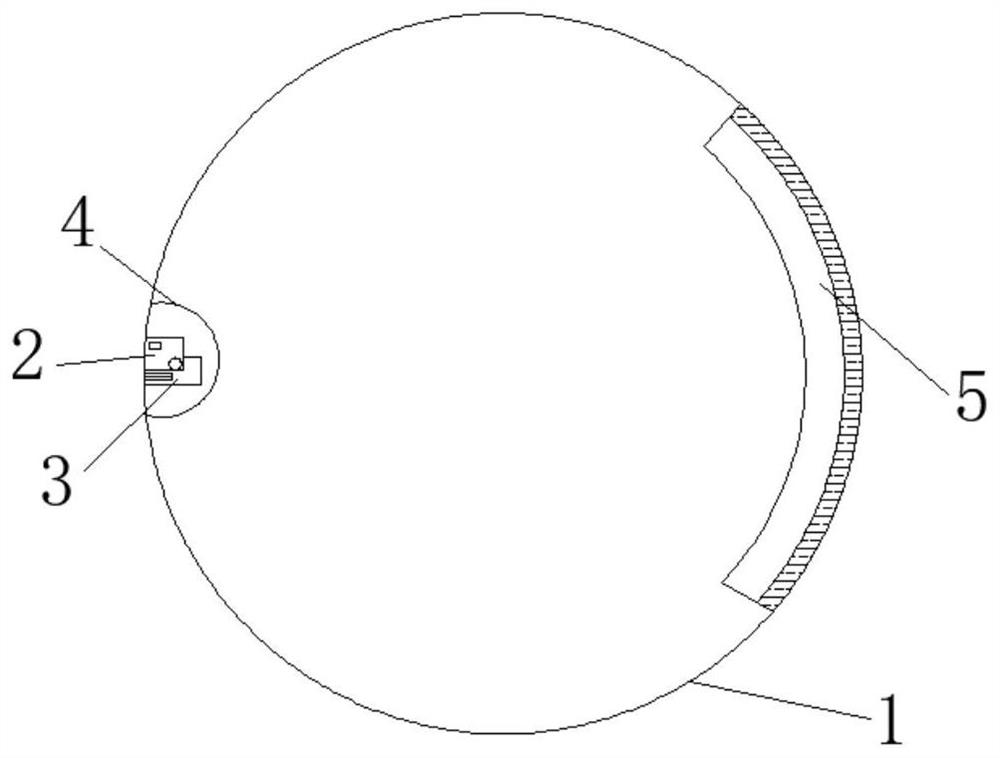 Ultrasonic radar-based tunnel structure convergence deformation monitoring system and method