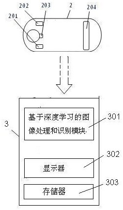 Diagnosis and treatment system for precancerous lesions of gastrointestinal tract