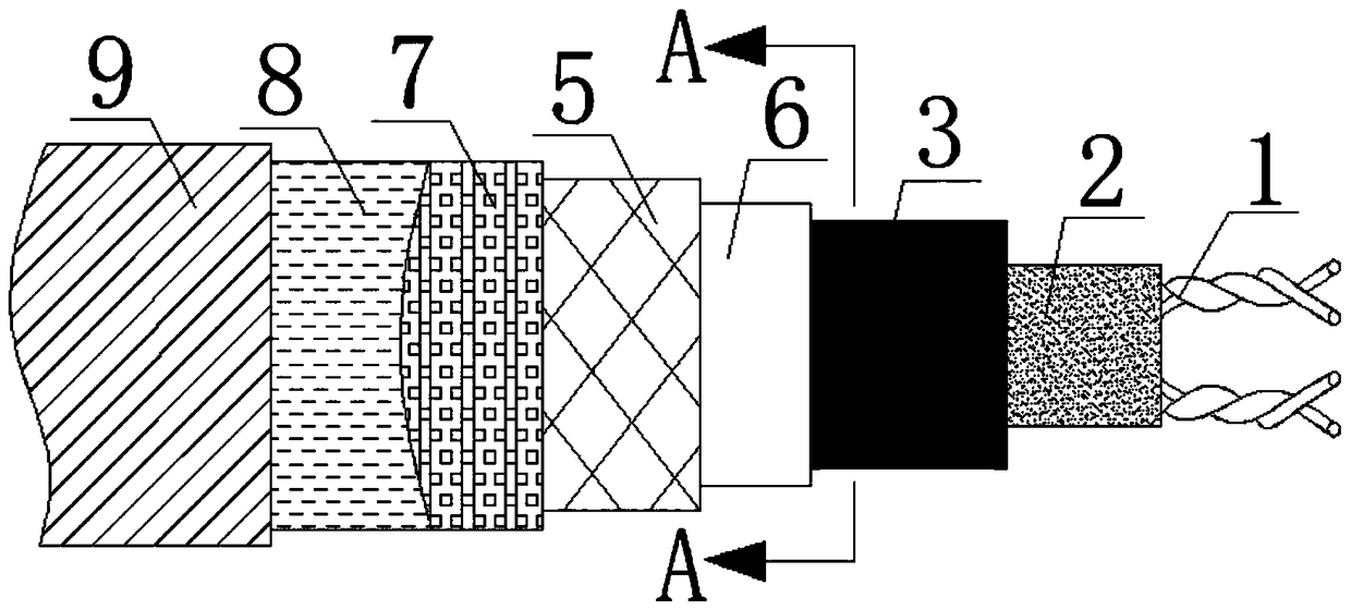 Self-regulating electric heat tracing tape for high-temperature boiler