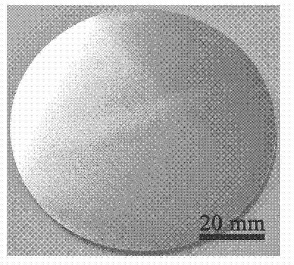 Method for quickly preparing precious metal parts at low temperature