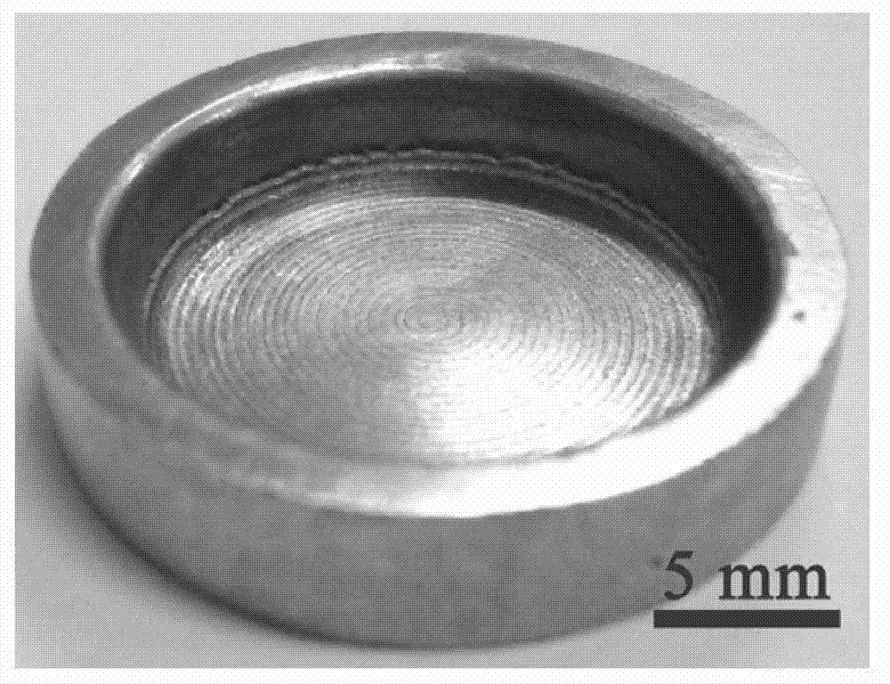 Method for quickly preparing precious metal parts at low temperature