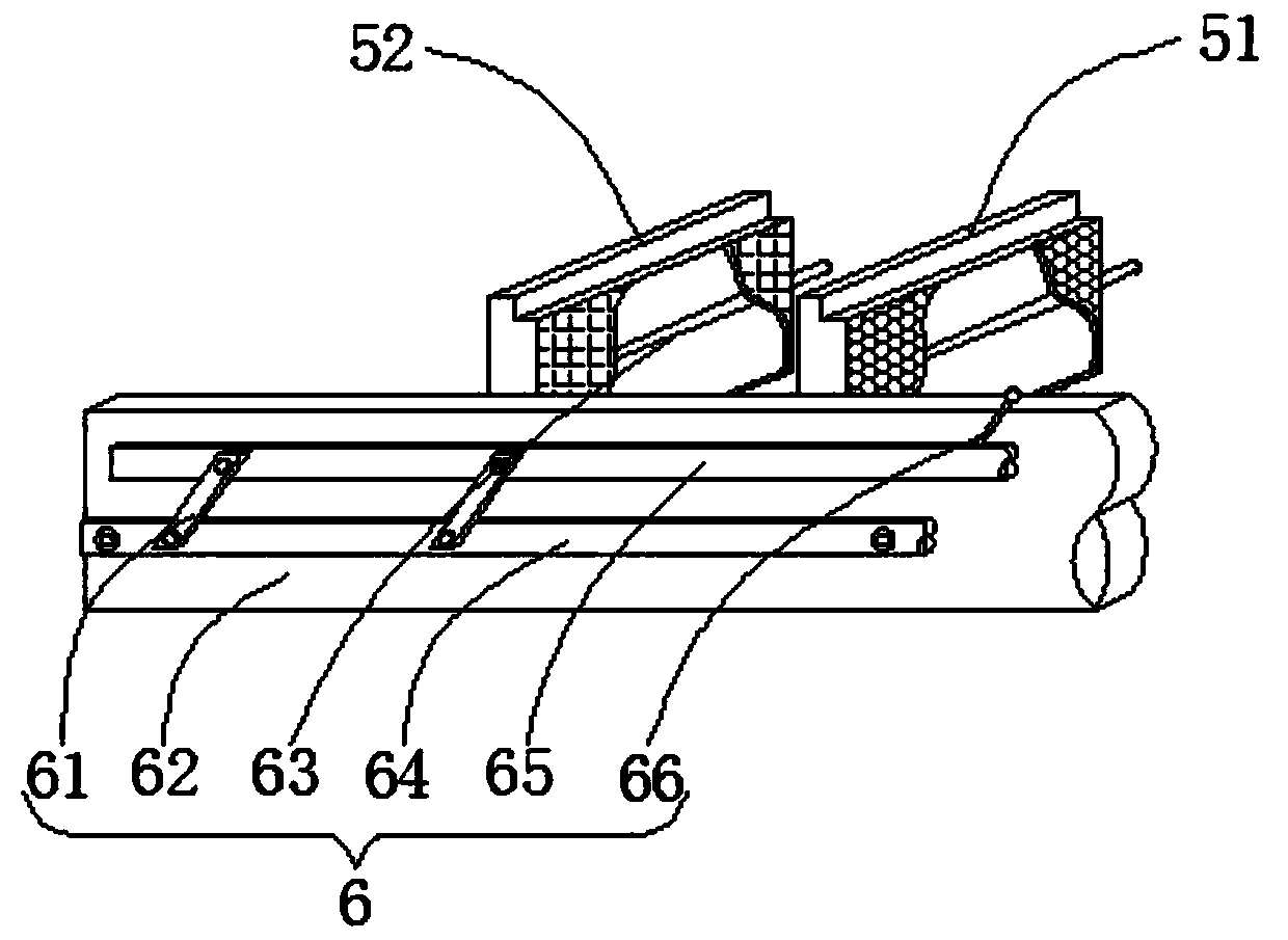 A prefabricated outstretched folding balcony