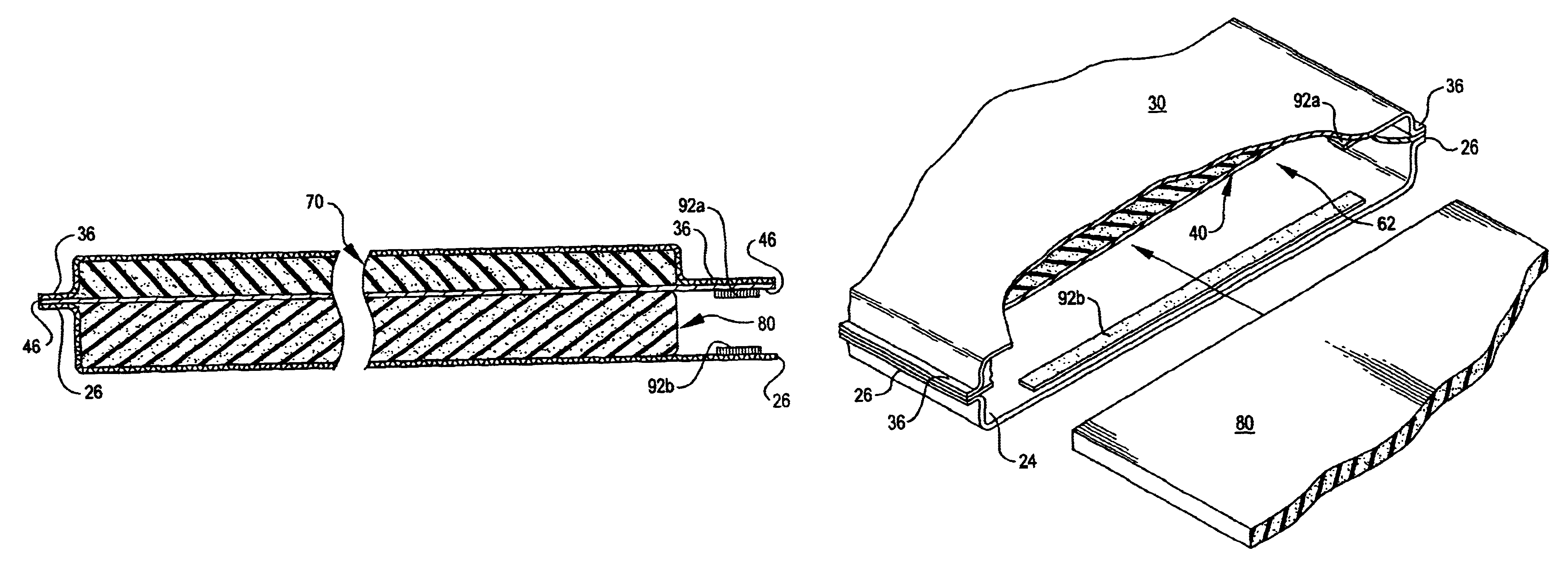 Multiple chamber self-inflatable body