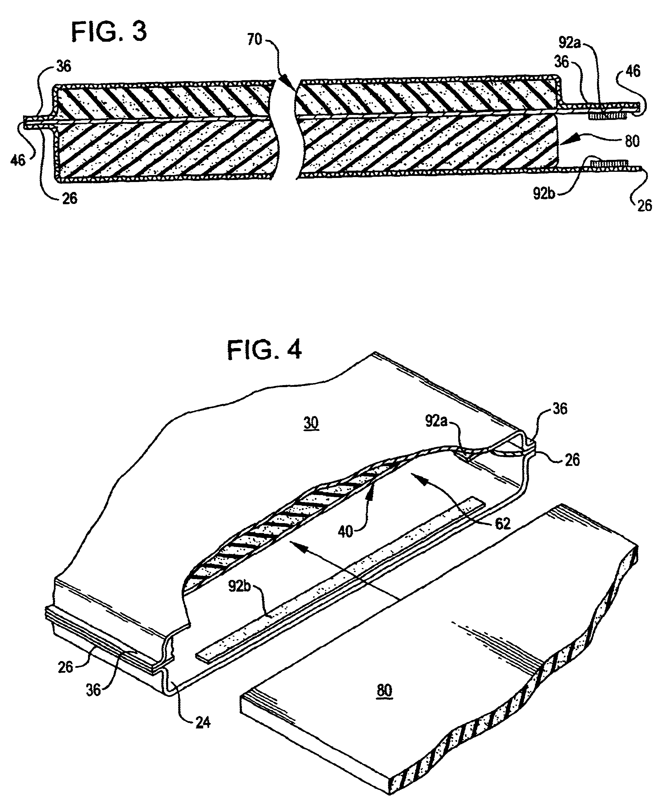 Multiple chamber self-inflatable body