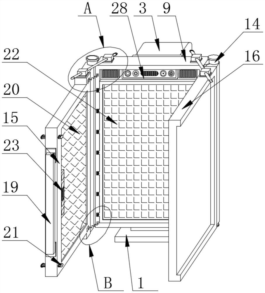 Interactive 3D somatosensory fitting imaging device