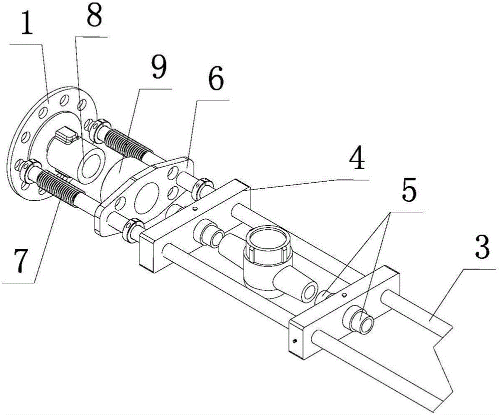 Intelligent full-flow-point full-automatic water meter calibration apparatus