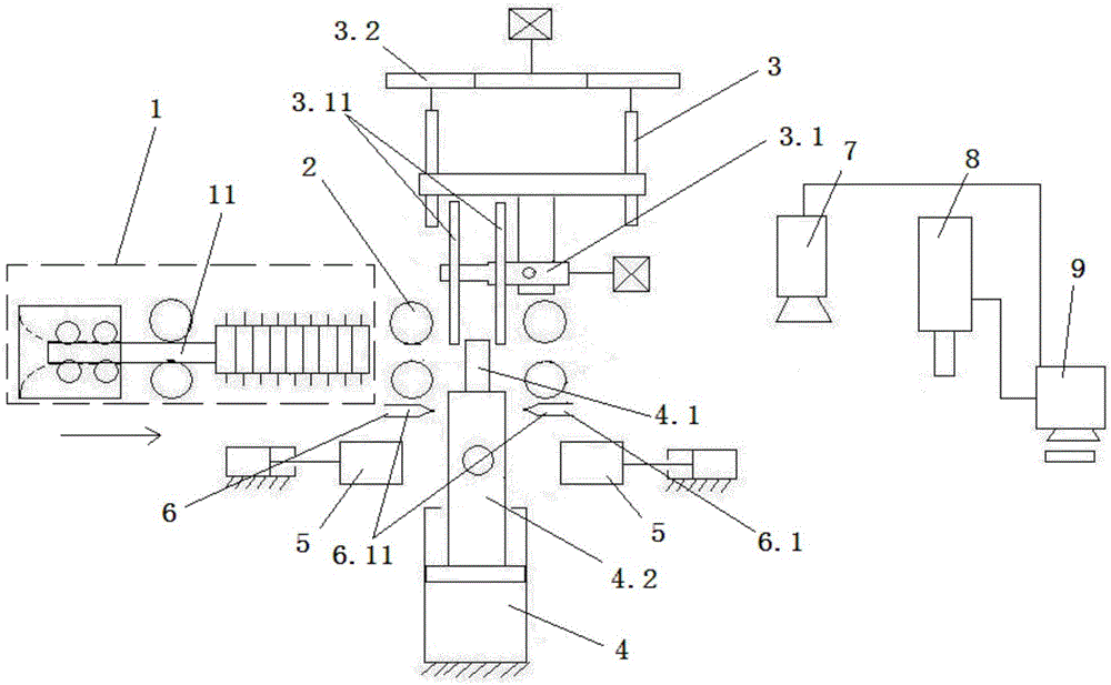 Wire Rod Online Cold Heading Test Recording Method and System