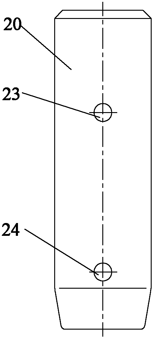 Pin shaft connecting structure, assembling and disassembling methods thereof and tower crane