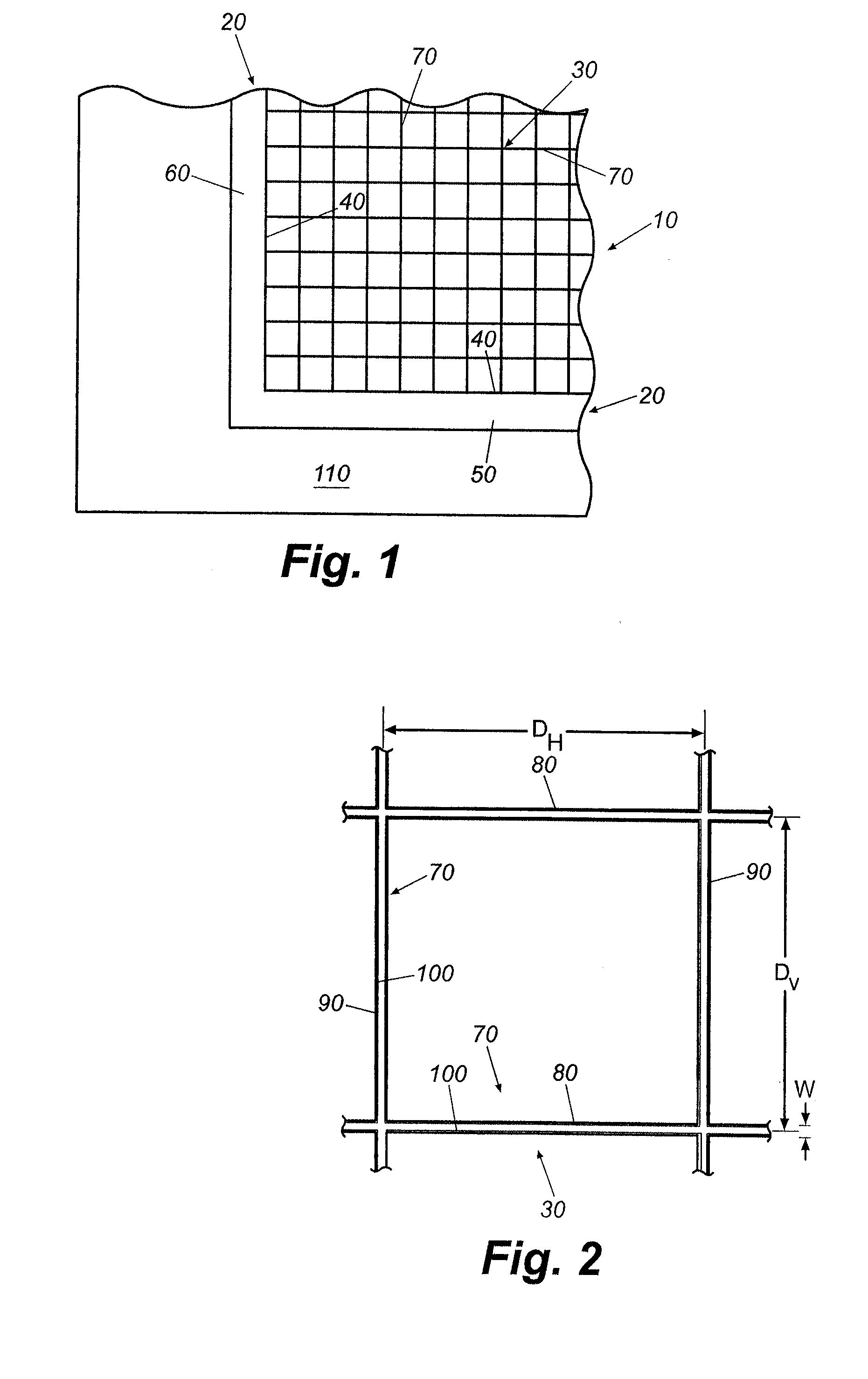 Reduced Visibility Insect Screen