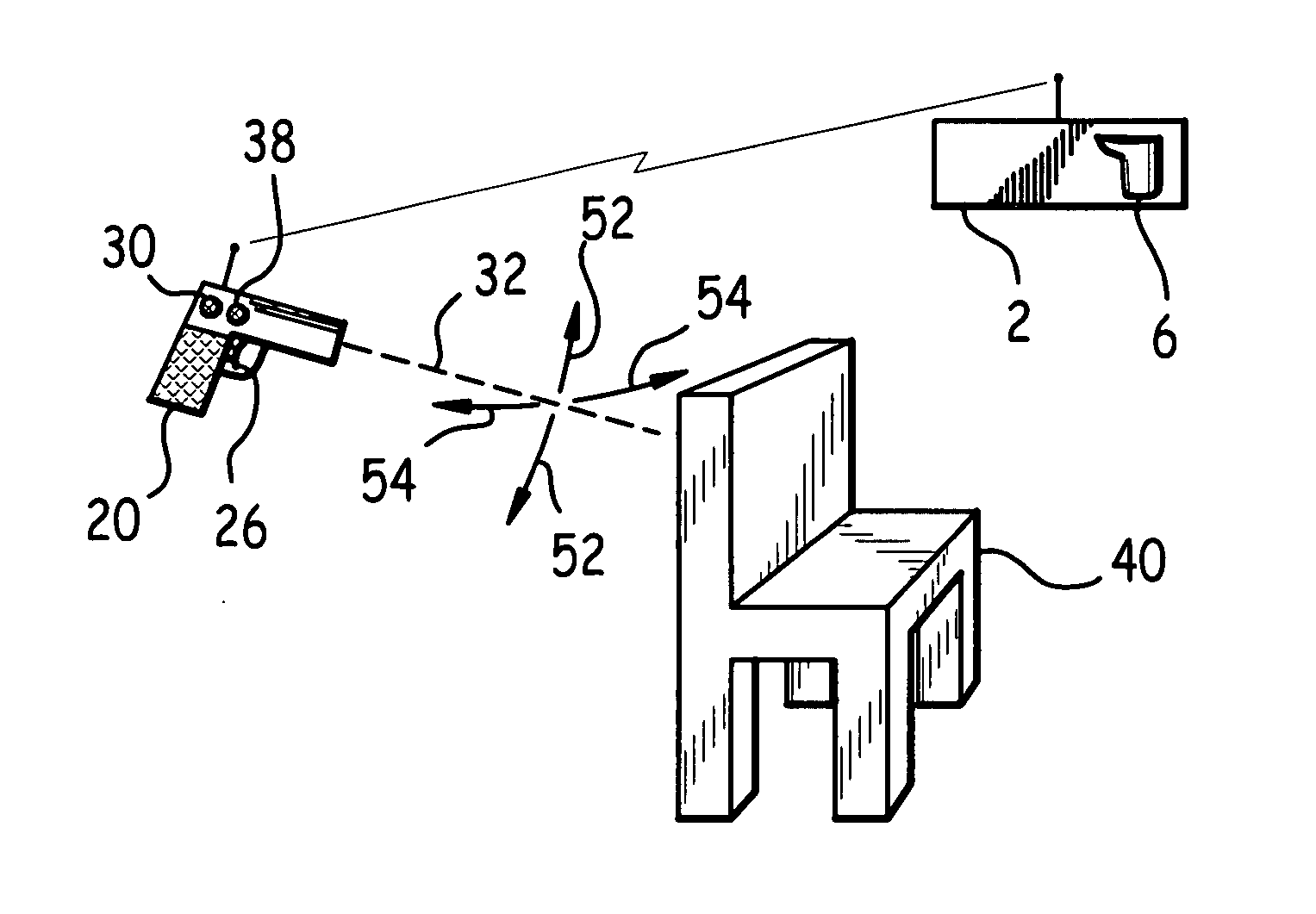 Apparatus and method fro measuring volumes