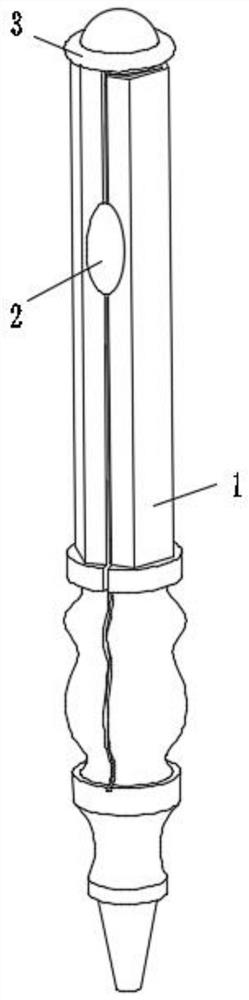 Gel pen with replaceable refill and pulling and installing tool