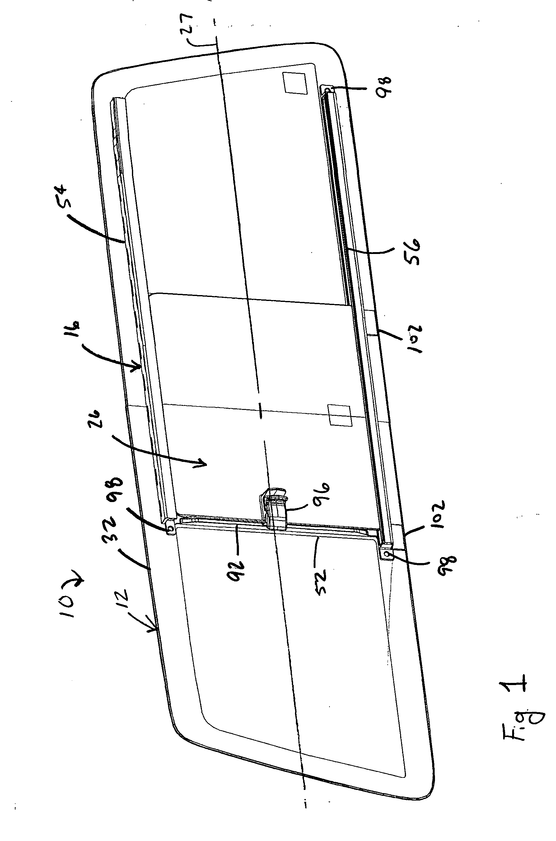 Slider window assembly