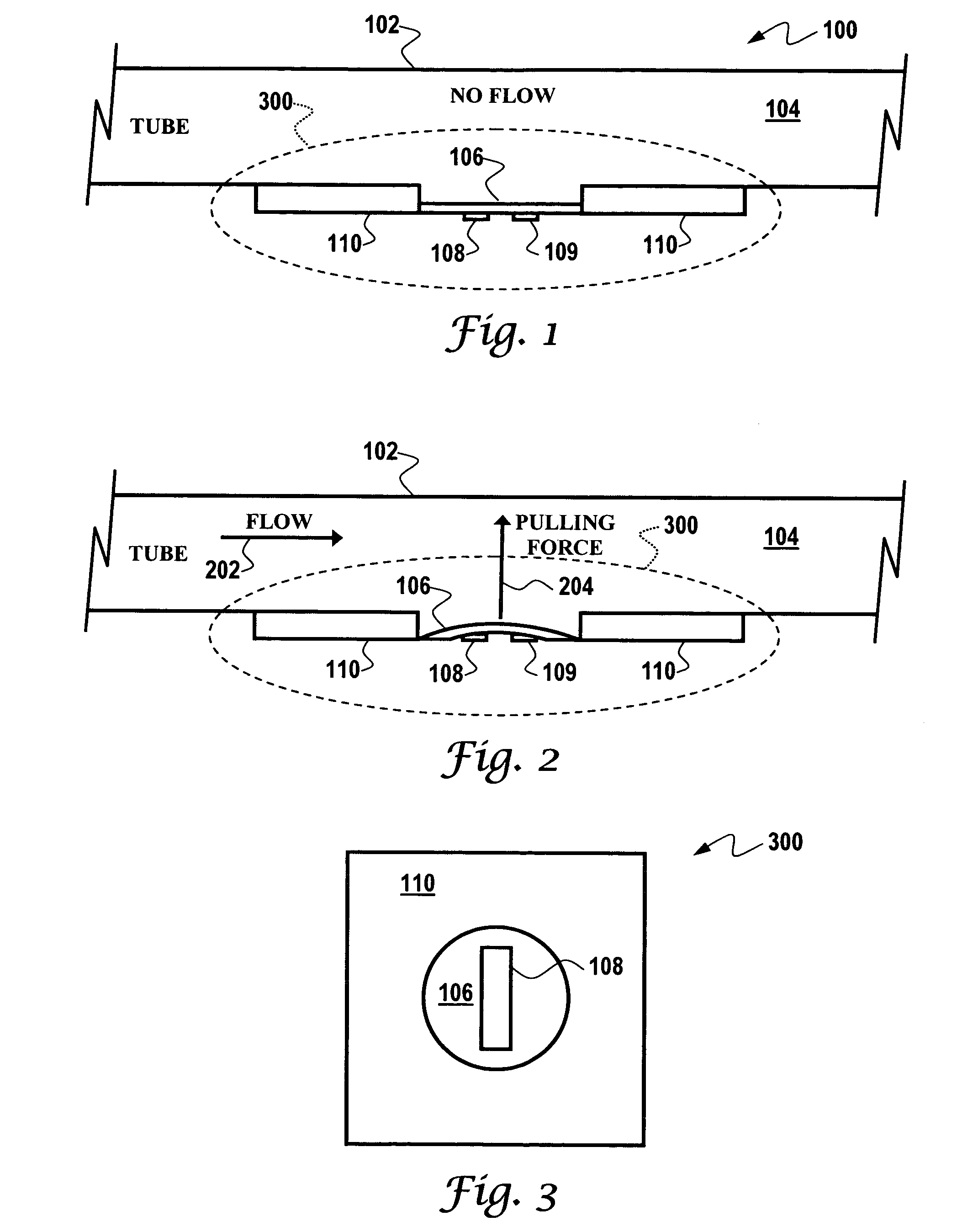 Acoustic wave flow sensor