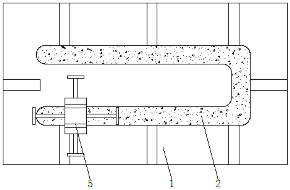 Movable polishing mechanism for surface of child furniture plate