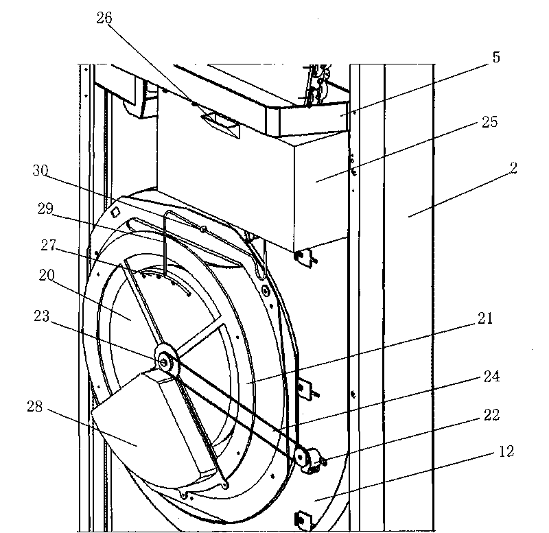 Indoor unit of cabinet air conditioner