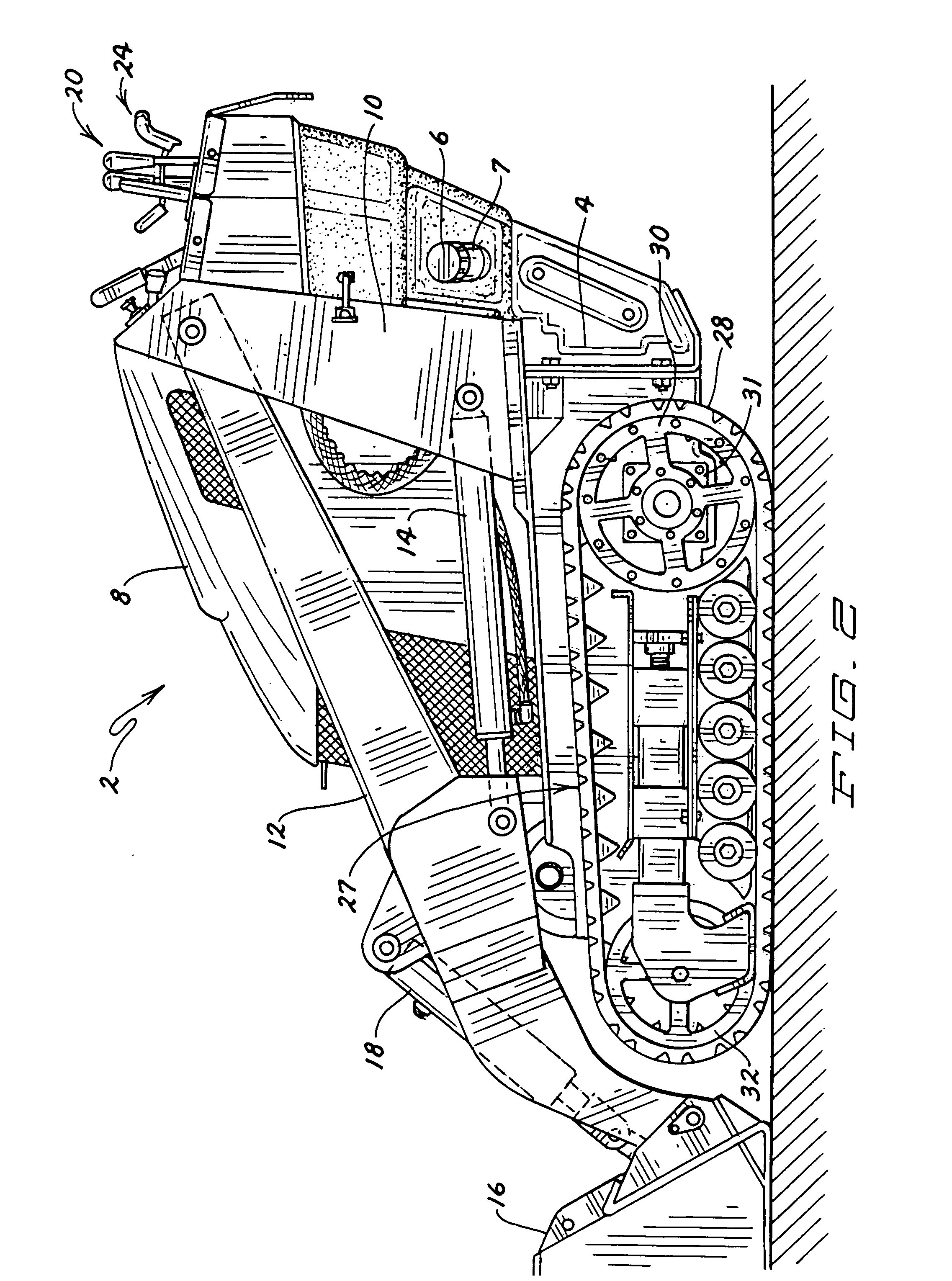 Tracked compact utility loader