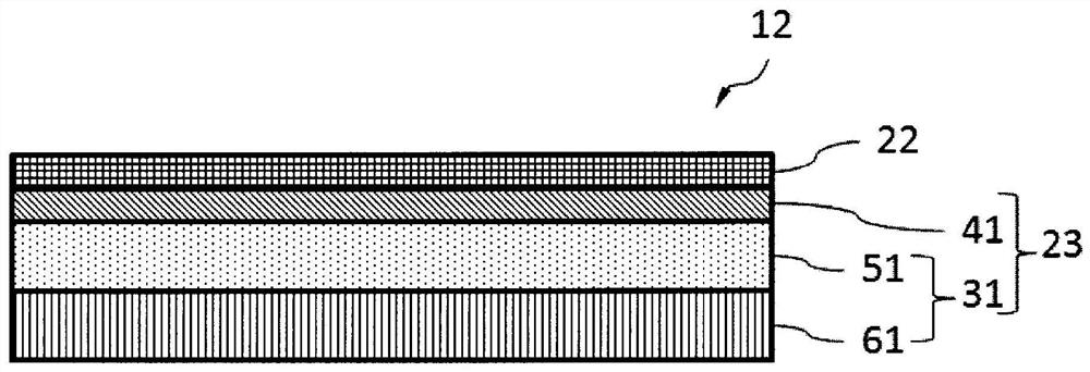 laminated semipermeable membrane