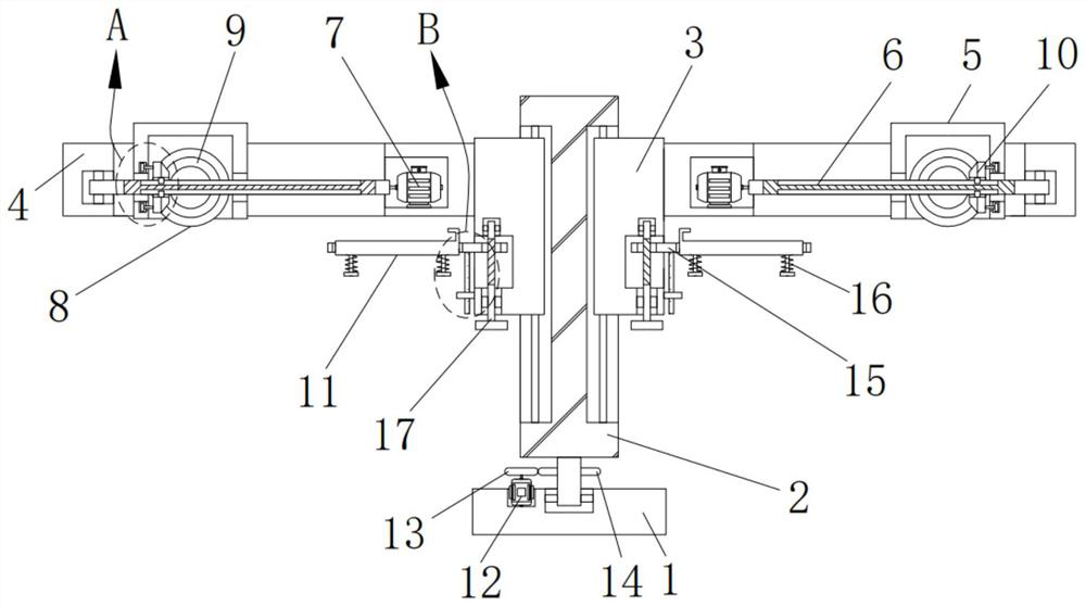 Moving and taking equipment for automatic conveying line