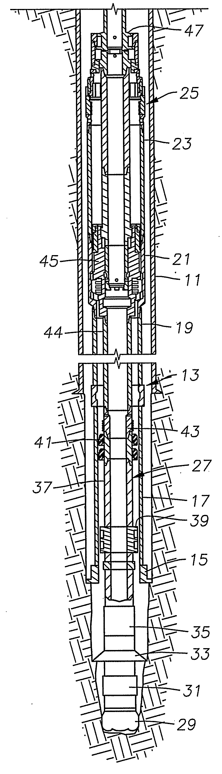 Liner Drilling and Cementing System Utilizing a Concentric Inner String