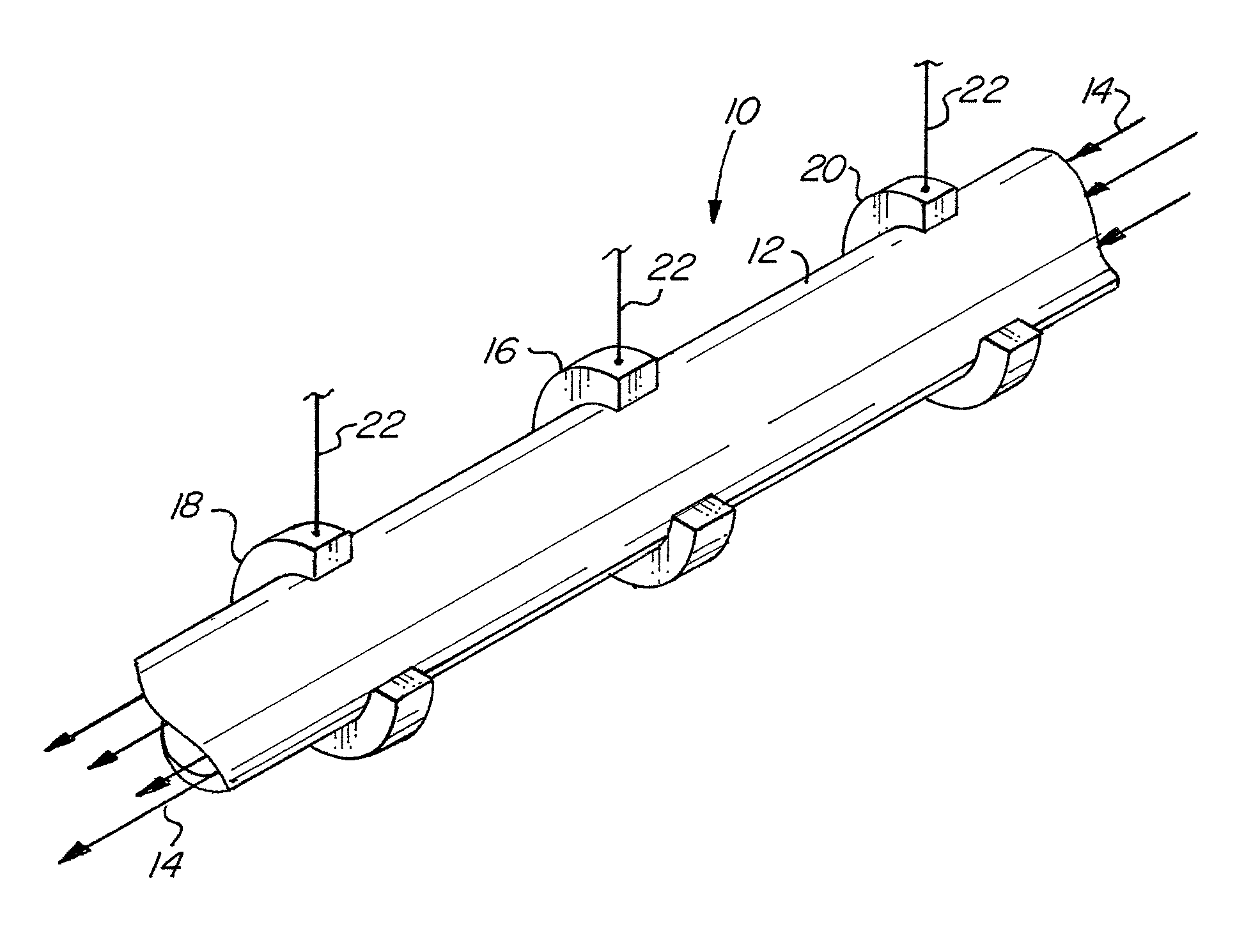 Non-invasive tranducers for ultrasonic transit time flow meters