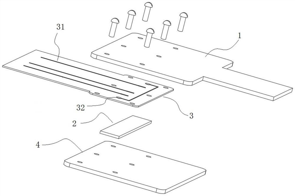 Flexible electrode switching device