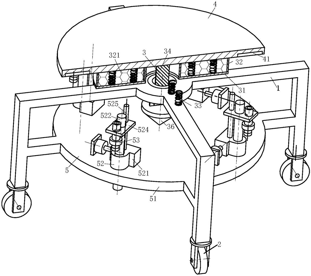 Tightness detection platform for machine parts