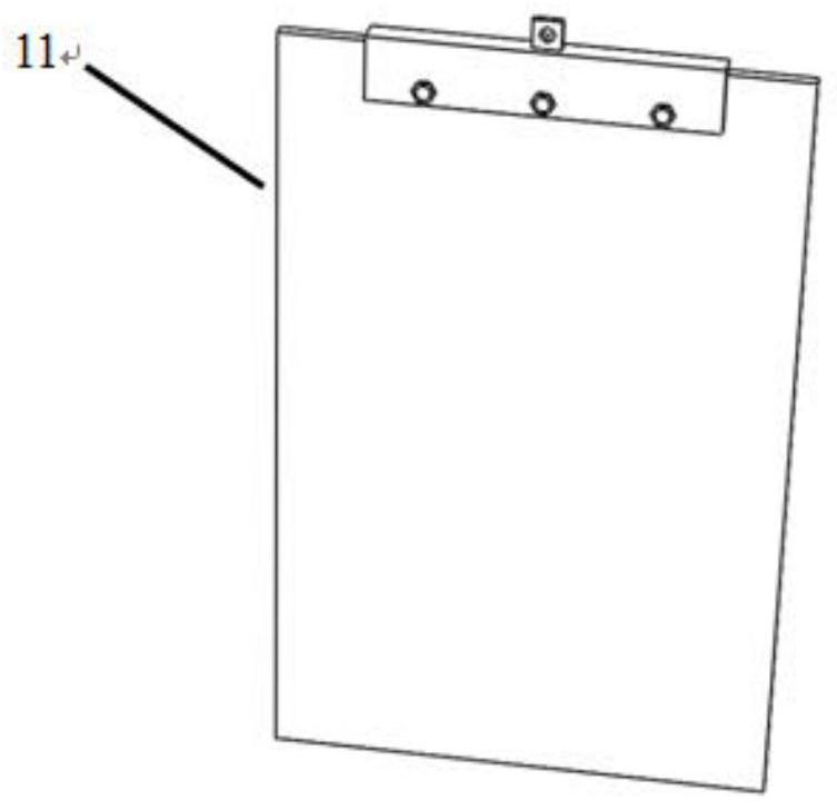 Dam break type simulation breaking wave experiment device