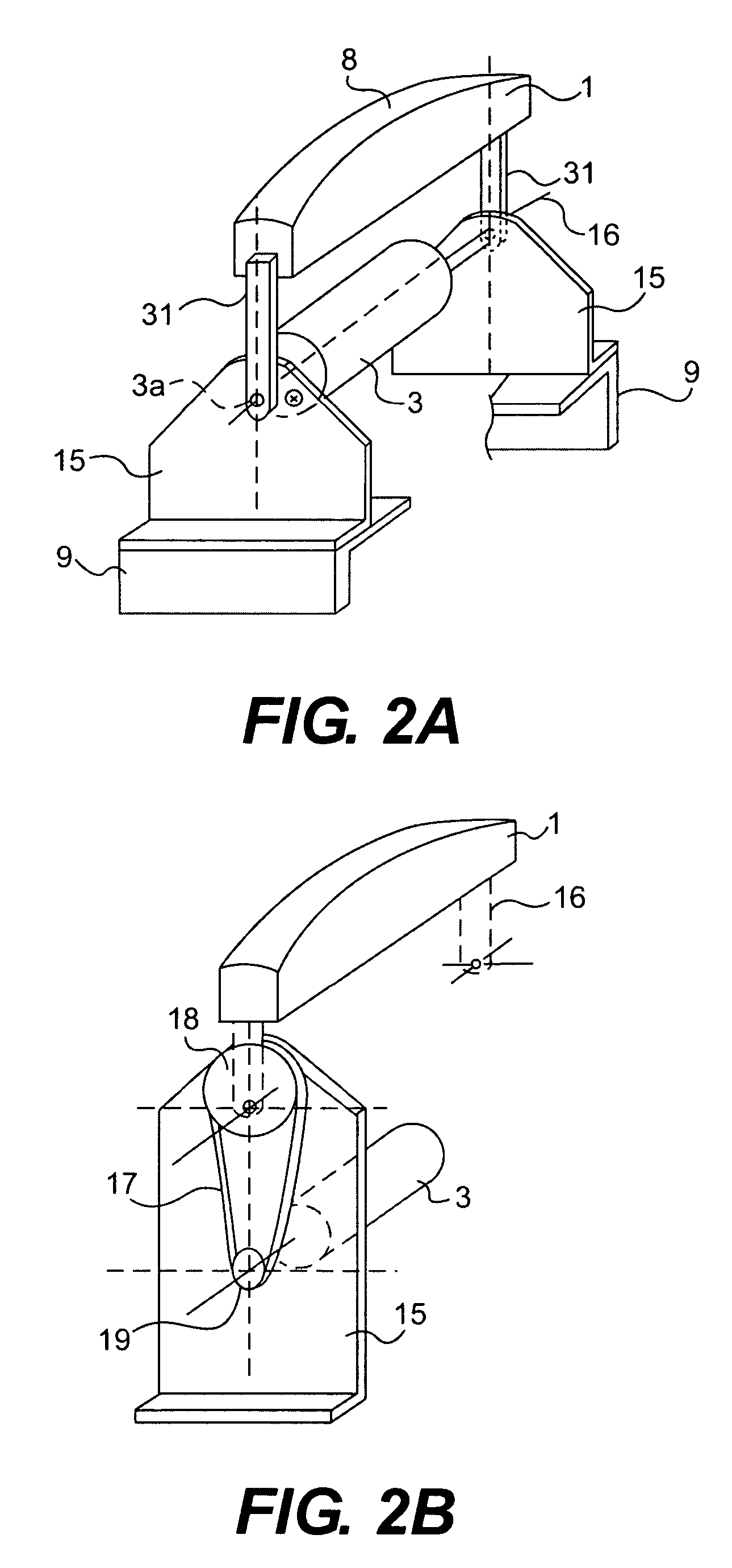 Ultrasonic probe for scanning a volume