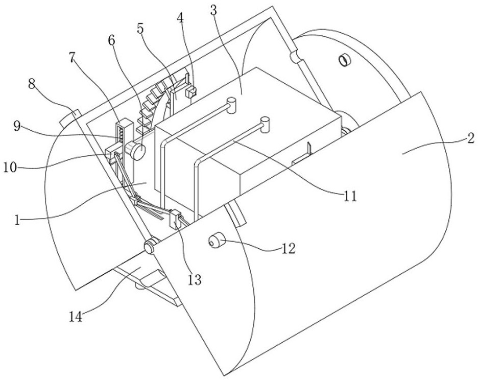 Automatic protection device for transformer