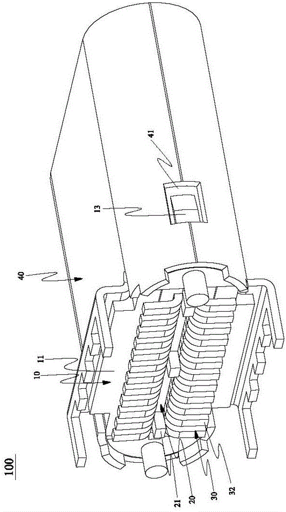 Socket connector, plug connector and combined structure thereof