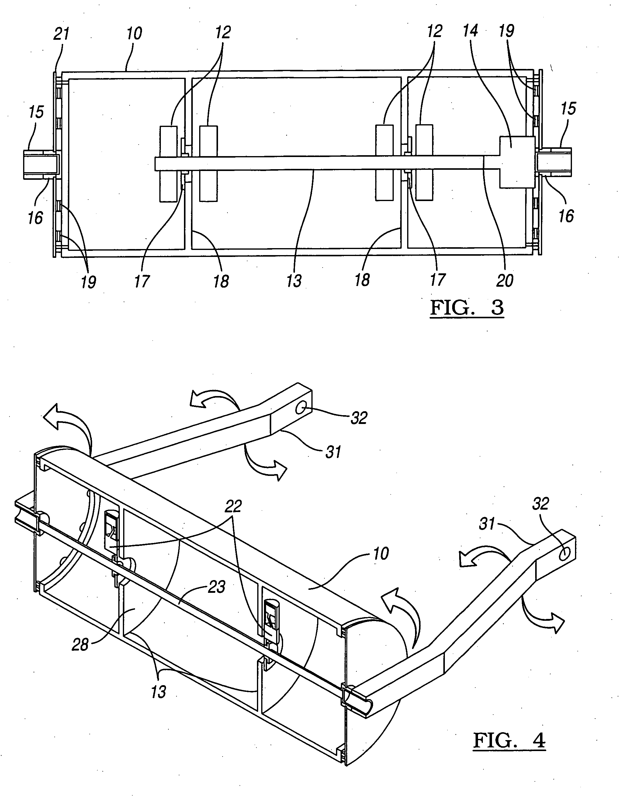 Vibratory countermine system and method