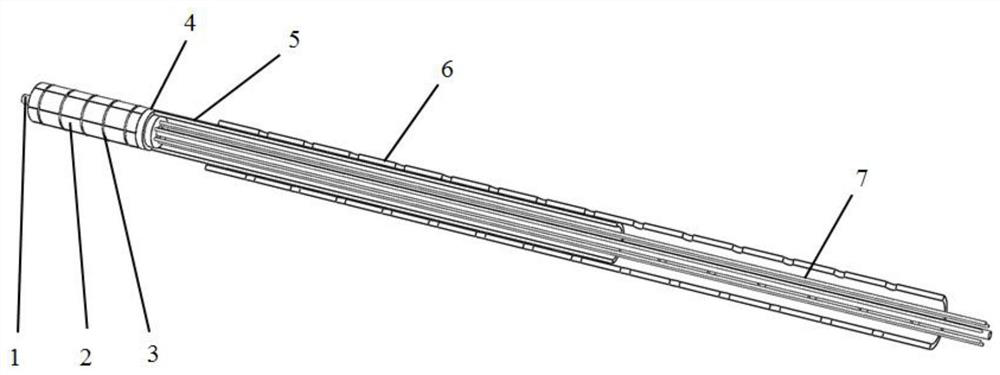 Inflatable visual stomach tube traction device