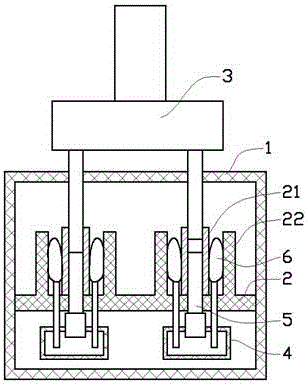 Powerful-extrusion stable knife switch