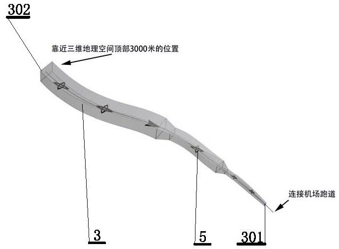 Navigation airport low-altitude navigation chart based on AR display technology and implementation system thereof