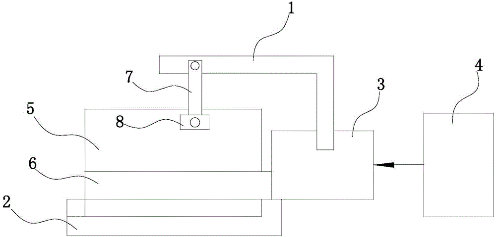 Metal plate bending machining device and method