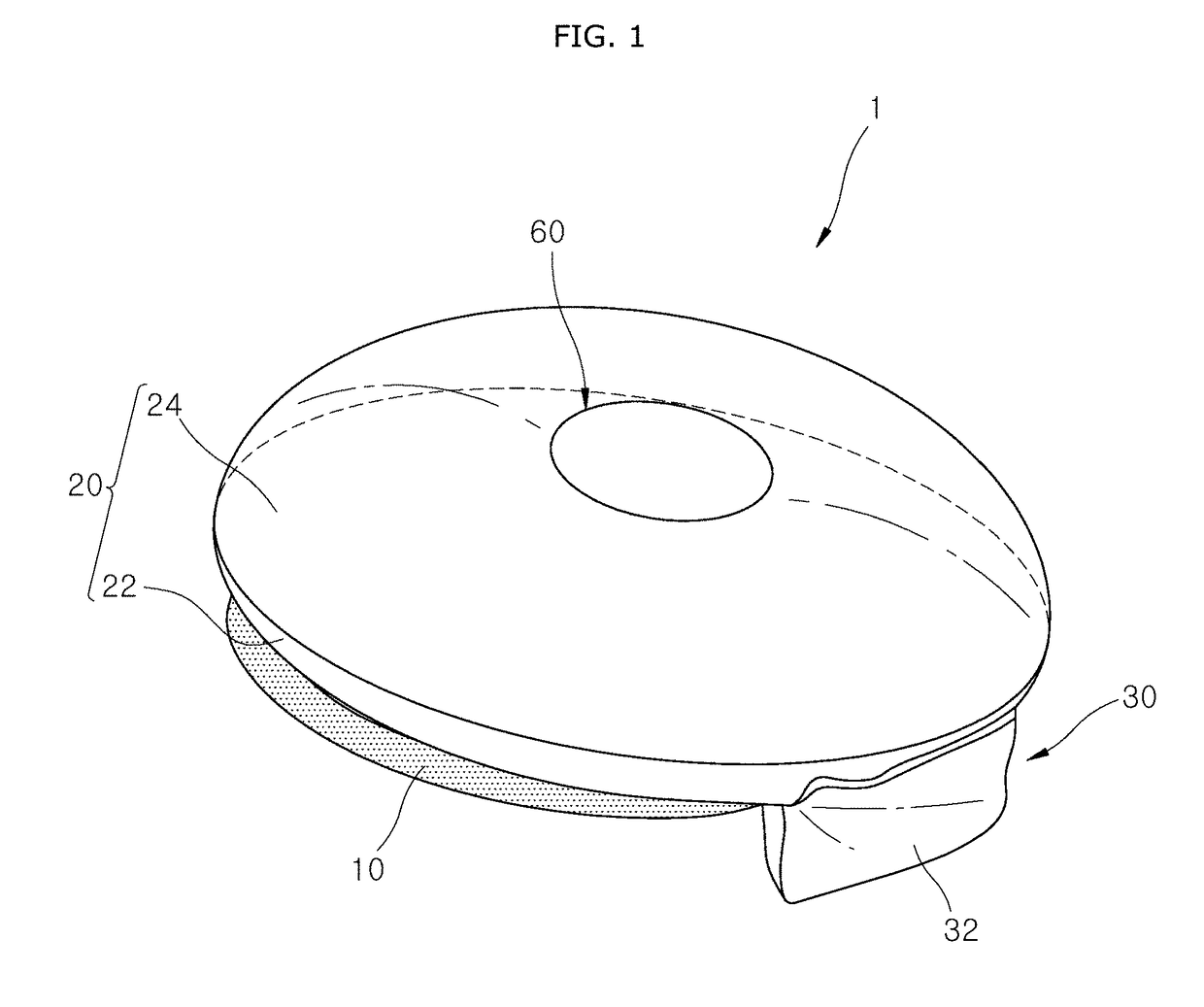 Air bag device for driver's seat