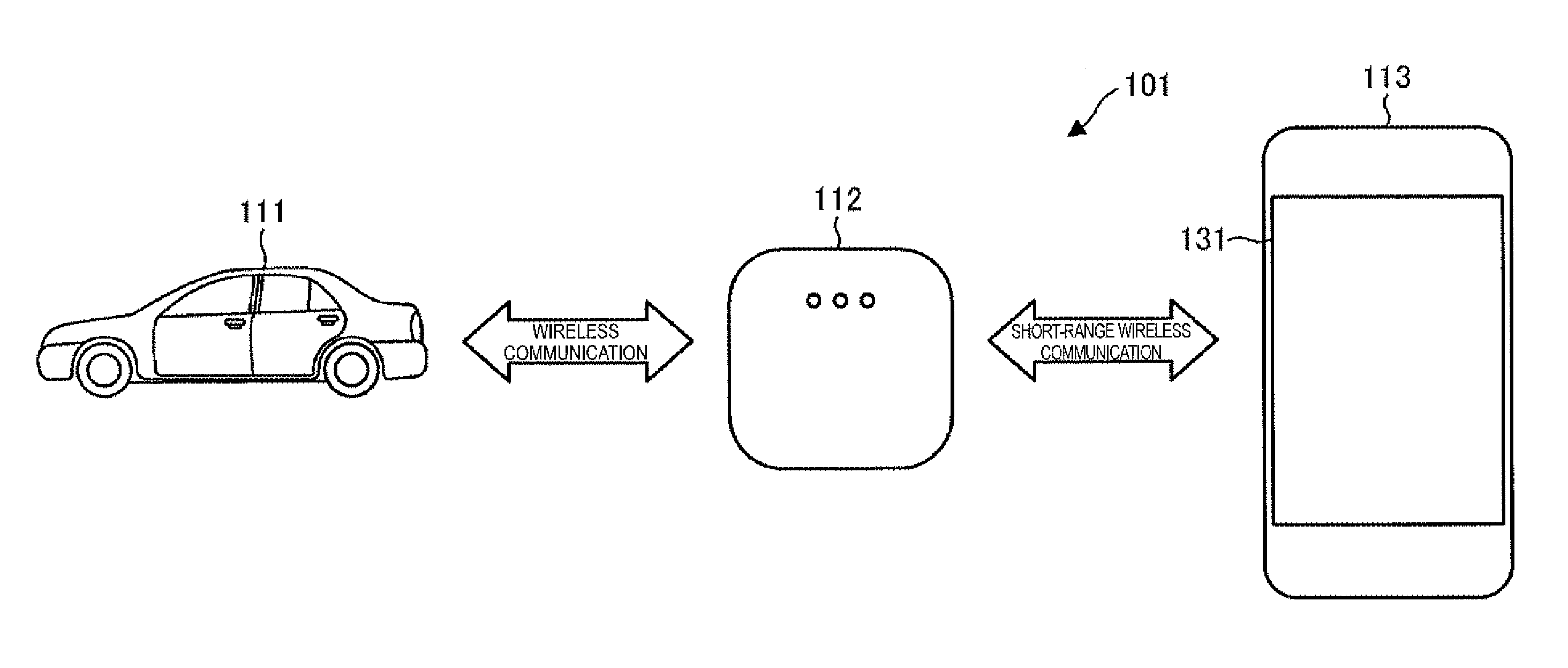 Vehicle portable device and information communication system