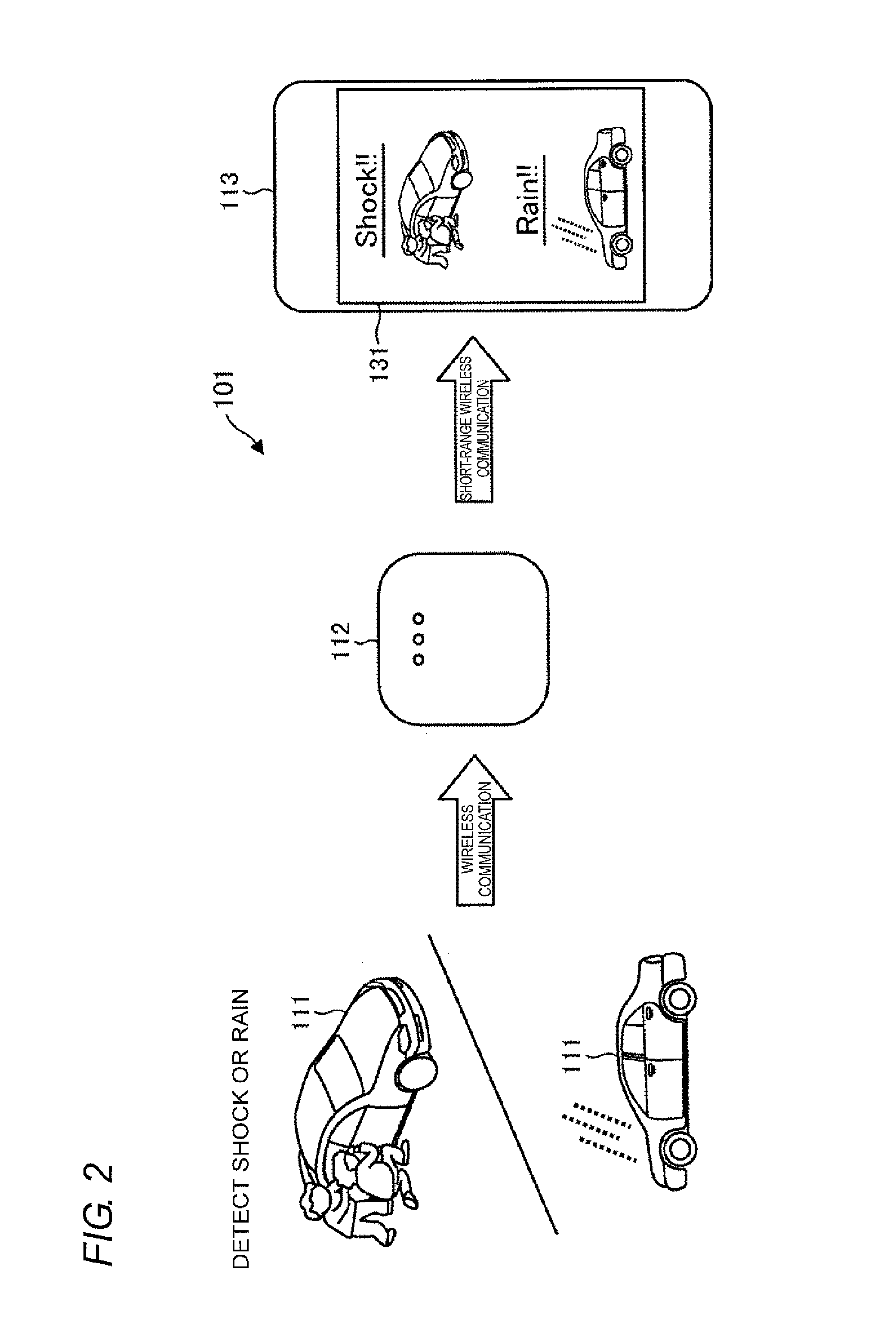 Vehicle portable device and information communication system