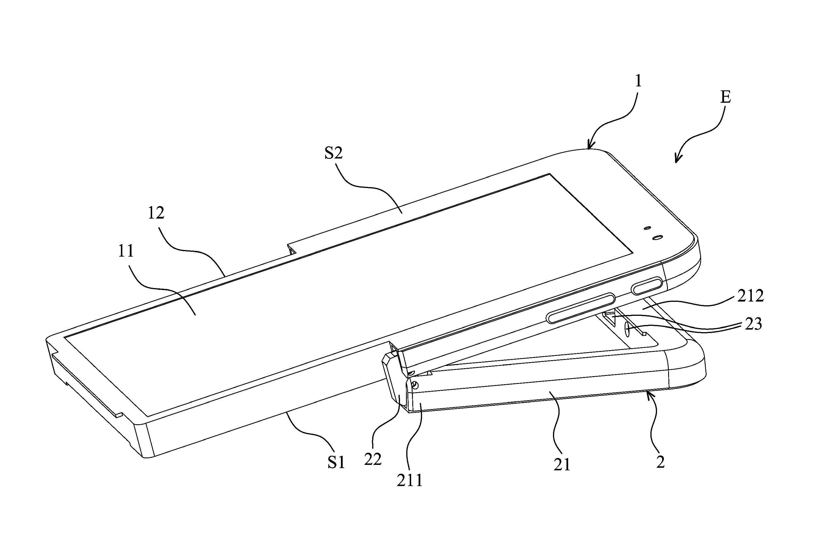 Electronic device and support mechanism thereof