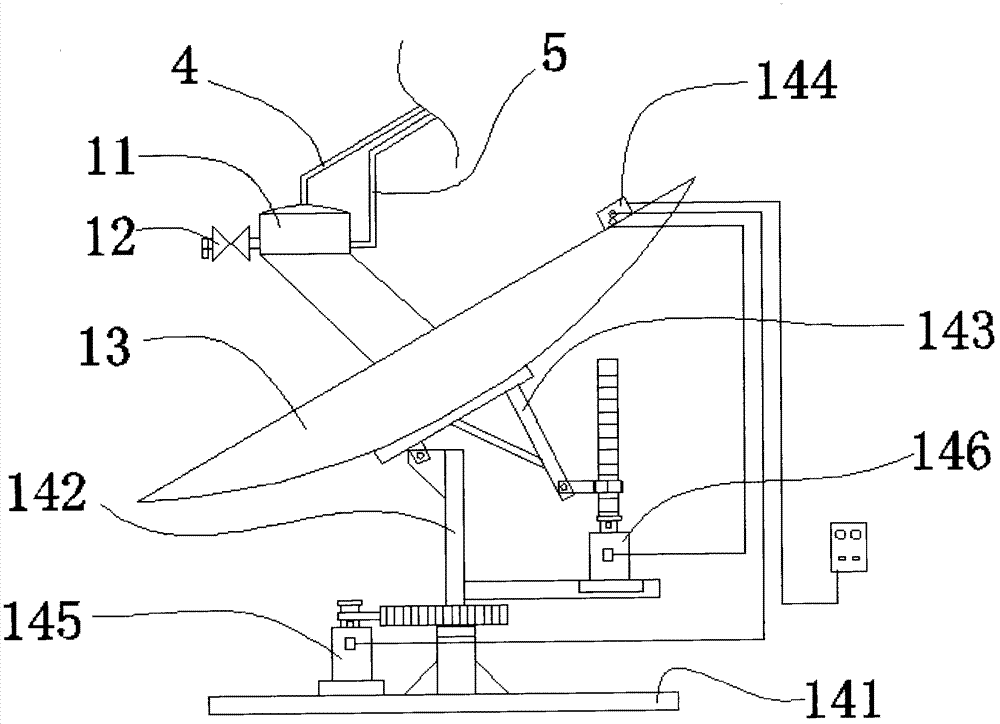 Solar steam heating method and self-contained heat source system for implementing same