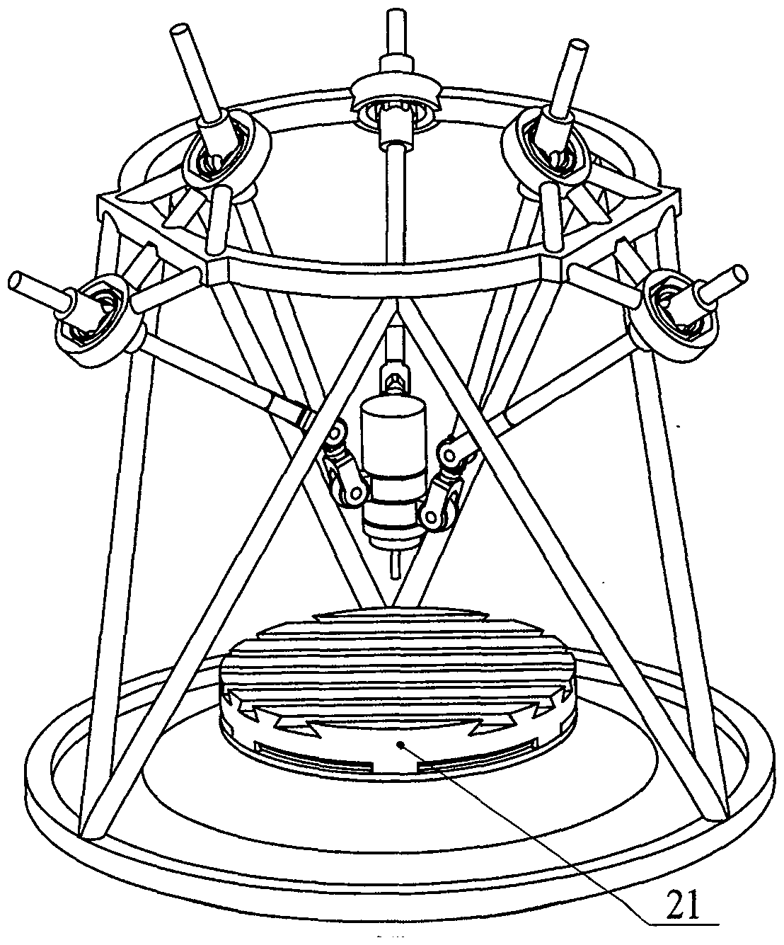 A multi-axis linkage device