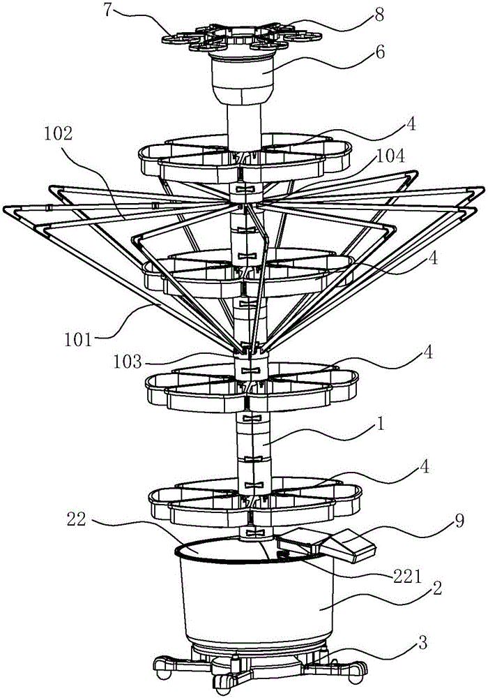 Plant cultivation frame