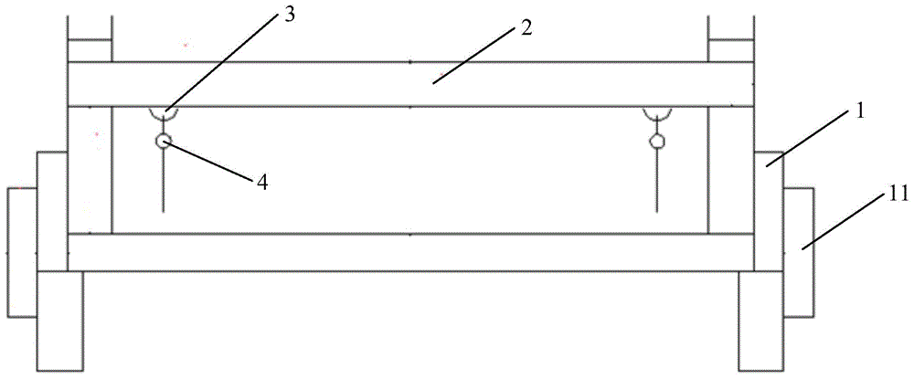 Method for replacing sintering machine air box chutes and air box girders