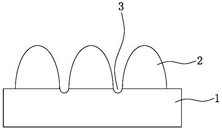 Substrate manufacturing method for enhancing backlight brightness