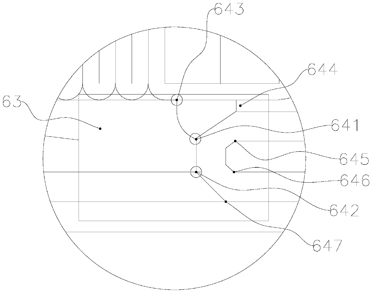 A kind of anti-oil deposition oil storage tank based on solar heat collection