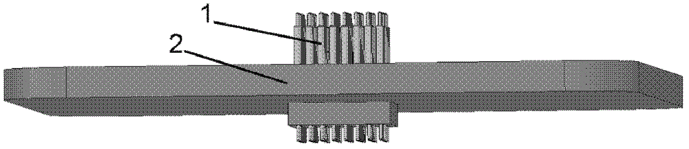 A test head for automatic inspection of wafer-level packaging chips and its implementation method