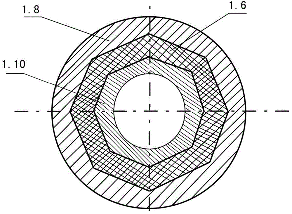 A structure and method for preventing corrosion damage of downhole aluminum alloy-carbon steel pipe column