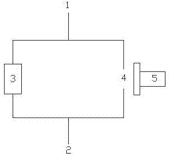 Integrated capacitive arrester disconnector assembly