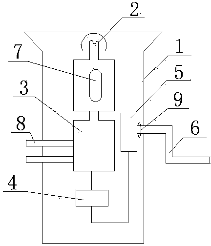 Hand-operated flashlight